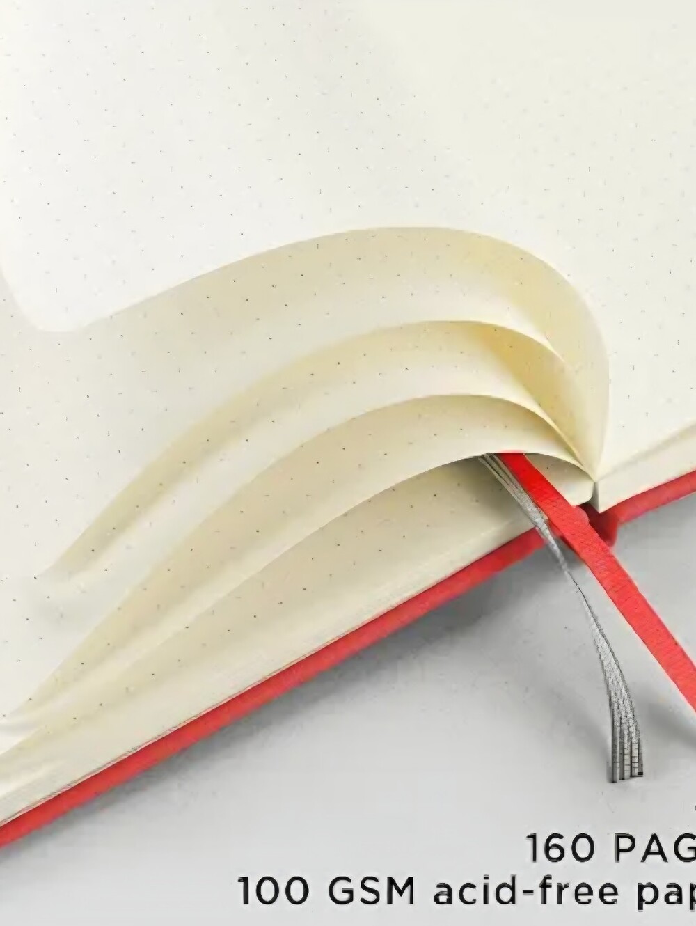 Per Se Red Dotted Notebook - Picture 4 of 16